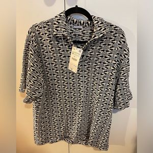 Men’s Zara Knit Polo Shirt